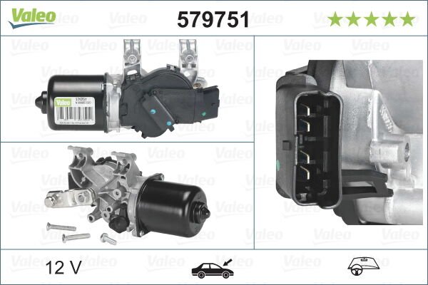 SİLECEK MOTORU ÖN NISSAN QASHQAI 07-VALEO 579751-28800JD900