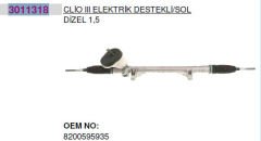 3011318 DİREKSİYON KUTUSU ELEKTRİKLİ ALÜM.JANT 16J CLIO III 05 MODUS 04 MICRA III 03-HEMA A0027307HT-8200124407-48001BC46A-8200565646