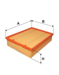 HAVA FİLTRESİ VW T4 1.9 TDI-2.0-2.4 D-2.5-2.5 TDI-2.8V6 90-03 SÜNGERLİ-SARDES SA301.S-074129620