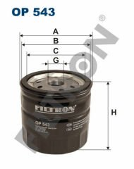 YAĞ FİLTRESİ FIESTA 1.8DI-FOCUS 1.8TDCI-1.8DI/TDDİ-1.8T-CONNECT 02 14 1.8TDCI TRANSIT T15-T12 2.5TD 95 01-FILTRON OP543-4M5Q6714BA-4M5Q6714B1A-1322152
