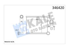KALORİFER RADYATÖRÜ CLIO IV-LOGAN II 13-KALE 346420-271153553R