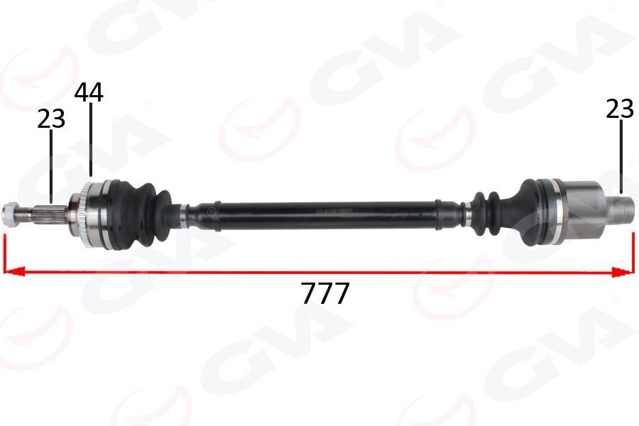 KOMPLE AKS SAG ON RENAULT MEGANE I BA0/1 1.6i 16v A-T ABSLI 96-03-GVA 4411438-7701111313-7711135215-7700106265
