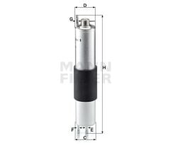 YAKIT FILTRESI BMW N40 N42 N45 N46 M54 E46 00 05-MANN-13321439407-13327512019
