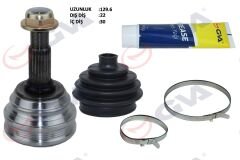 AKS KAFASI DIŞ ÖN POLO 1.6 94-99 AEE 75HP 22x30x53 129.5mm-GVA 4475080K-6N0498099-6N0407311