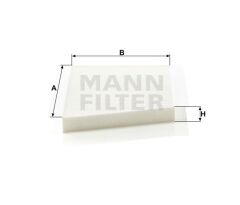 POLEN FILTRESI MERCEDES W203 CL203 S203 C209 A209-MANN-A2038300118