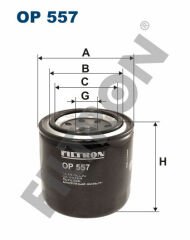 YAĞ FİLTRESİ ROVER ROVER 600 623 Sİ 158HP 08/93-02/99-FILTRON OP557-MM409365