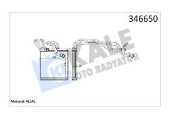 KALORİFER RADYATÖRÜ NISSAN QASHQAI-QASHQAI II-X-TRAIL-KALE 346650-27140BR22A-27140BR20C-27140BR22C