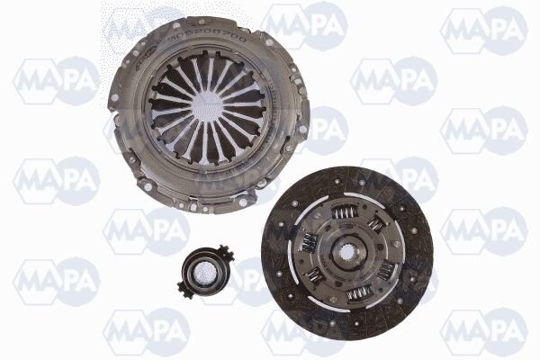 DEBRİYAJ SETİ 206-BERL-PART-C2-C3-C4-SAXO-XSARA-106-306-307 1.1-1.4-1.6 TU1JP.TU3JP-ET3J4-TU5JP4-MAPA 005200800-2050.H5-2050.R3-2050.Q8