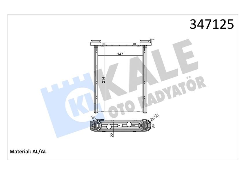 KALORİFER RADYATÖRÜ MGN III-FLUENCE 213X148X22-KALE 347125-4407490-95517541-271159831R-2711562