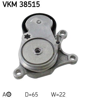 KAYIS GERGI RULMANI MERCEDES W176 W246 C117 X156 KUTUKLU-SKF VKM38515-A2702000370
