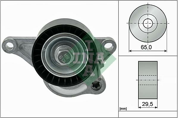 ALTERNATÖR GERGİ RULMANI KÜTÜKLÜ MASTER III-TRAFIC III-LGN III-KOLEOS-NISSAN XTRAIL 2.0 M9R-2.3 M9T-INA-117500969R-8200645234