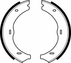 FREN BALATASI ARKA PARK FRENI MERCEDES VITO W639 W447-DELPHI LS1967-A6394200220