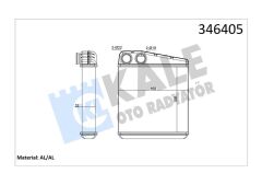 KALORİFER RADYATÖRÜ CLIO III-MODUS 04 TWNG 07-KALE 346405-7701208766-27140AX700-27140AX70A