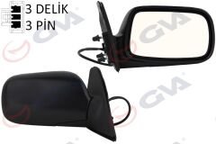 DIŞ DİKİZ AYNASI SAĞ COROLLA 97 ELEKTRİKLİ ISITMALI KONVEKS 3 FİŞ VM-278ER-GVA 1071115