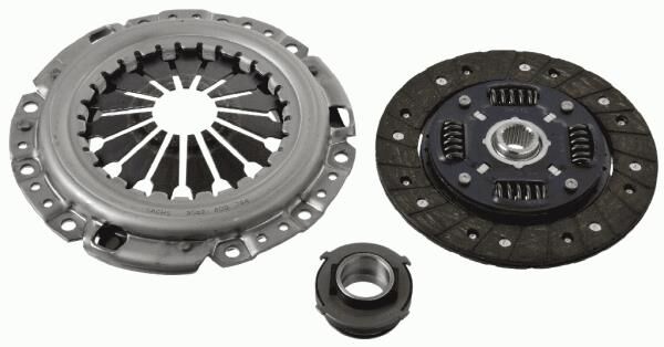 DEBRİYAJ SETİ ÇAP : 180 HYUNDAI I10-ATOZ-PICANTO 1.0-1.1 BENZİNLİ 1998-SACHS 3000951427-618308700-HYK2022-HYK2093