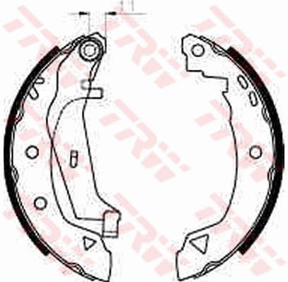 ARKA PABUÇ BALATA R19 EXP.BRAVA-BROVO-MAREA 203x39-TRW-7701202919-1088218