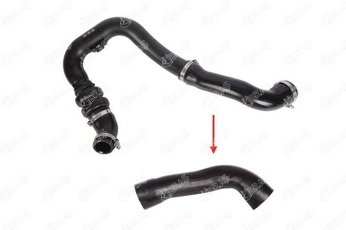 TURBO HORTUMUPLASTİK BORU HARİÇOK İLE GÖSTERİLEN KÜÇÜK HORTUM FORD RANGER-IBRAS 20104-AB396C646DD-2522586-2179232