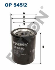 YAĞ FİLTRESİ DOBLO-ALBEA-PALIO-BRAVA-MAREA-PUNTO-STILO-ASTRA F-COMBO-CORSA A-B-VECTRA-L200-FILTRON OP545.2-46544820-46544820F-649013-1535506