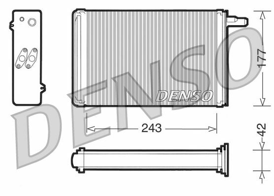 KALORİFER RADYATÖRÜ FIAT DUCATO 1.8 82-88 2.0 86-90 1.9TD 89-90-DENSO DRR09030-5947797-7761840