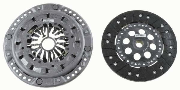 MERCEDES-BENZ DEBRİYAJ SETİ RULMANSIZ W168-W414-W245 OM 640-668 97-11-SACHS 3000856901-A0192500801