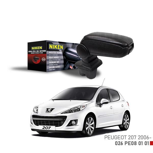 ARACA ÖZEL KOL DAYAMA SİYAH PEUGEOT 207 06-NIKEN 026PE080101