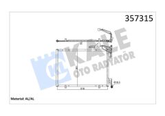 KLIMA RADYATORU FIESTA 14 B-MAX 14 ECOBOOST 1.0-KALE 357315-C1B119710BC-1806682-1822534-