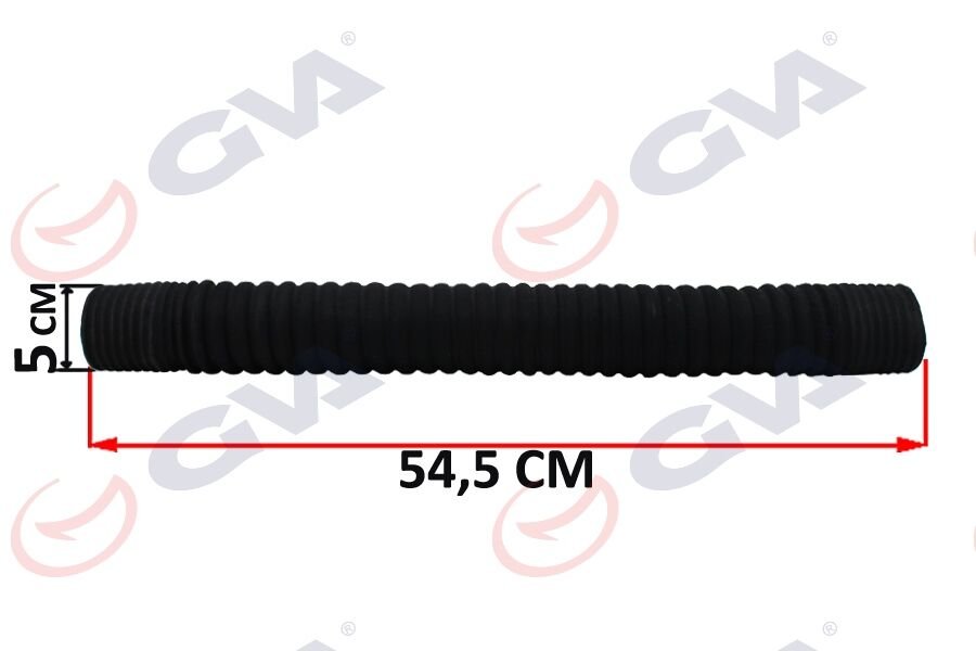 HAVA FİLTRE HORTUMU CLIO 1.4 BNZ Q55xQ55x50cm-GVA 6814110-7700274072