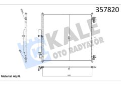 KLIMA RADYATORU DEFENDER L663 19 R.R 4 VOGUE L405 12 R.R SPORT 2 L494-KALE 357820-LR034503-LR035791-LR133116-LR137975