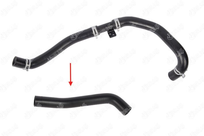 RADYATÖR ALT HORTUMUPLASTİK BORU HARİÇOK İLE GÖSTERİLEN HORTUM HYUNDAI TUCSON-IBRAS 22737-25412D3500-25410D7600