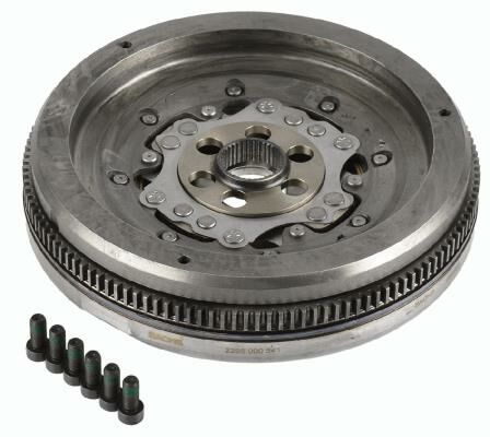 VOLANT OTOMATİK GOLF5/6-A3-JETTA-PASSAT-TIGUAN 2.0 TDI BKD-CBAA-CFFA-CBAB-CFFB-BKP-SACHS 2295000541-03G105266CH-03G105266BD-03L105266DD
