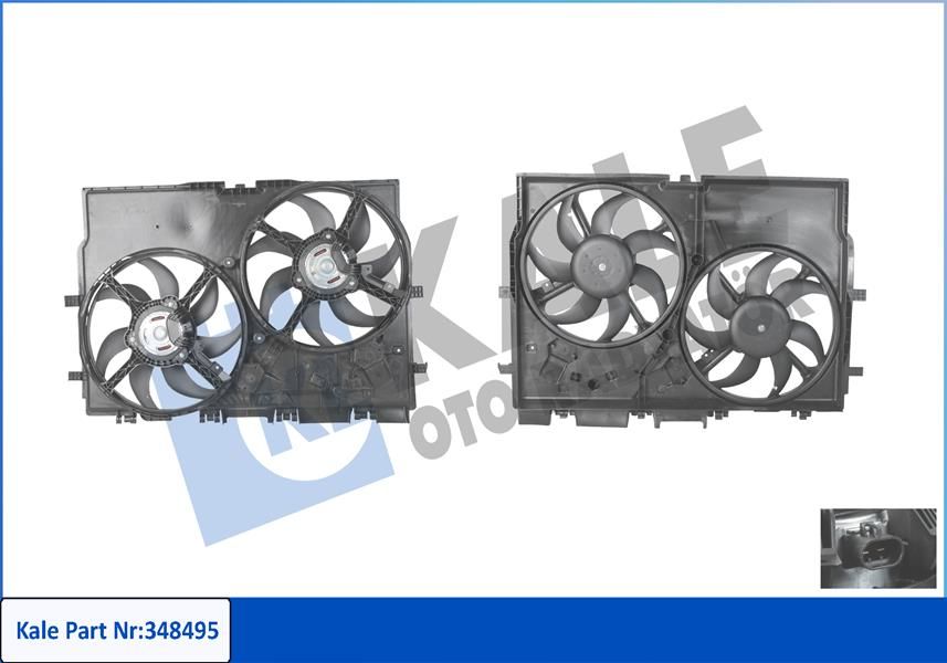 FAN MOTORU DAVLUMBAZLI CIFTLI FIAT DUCATO III 06 2.3JTD-KALE-1358012080-1342689080-1393260080