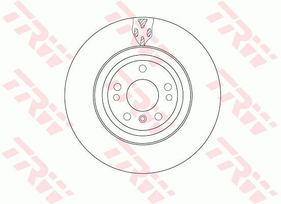 FREN DISKI ON 4-matic MERCEDES W166 C292 W251-TRW-A1664211300