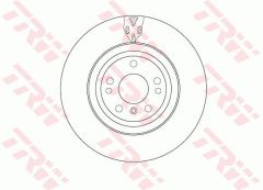 FREN DISKI ON 4-matic MERCEDES W166 C292 W251-TRW-A1664211300