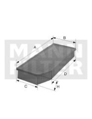 HAVA FILTRESI BMW B46 B48 B47 B57 G30 G32 G11 G12 G14 G15 G16 G01 G02 G05 G06 G07-MANN C28038-13718691835-13718577170-13718577171