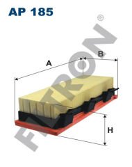 HAVA FİLTRESİ RENAULT CLİO II-CLİO II CAMPUS-CLİO SYMBOL 1.9 D 65HP 98-01-FILTRON AP185-7701044101