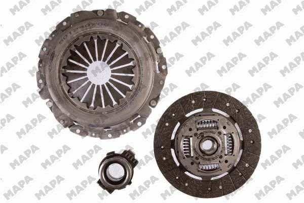 DEBRİYAJ SETİ H1 STAREX 2.5 TD-CRDİ 02-07 HDK-136 VALEO 828005-MAPA 001240900