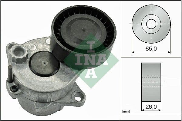 KAYIS GERGI RULMANI MERCEDES W639 B906 KUTUKLU-INA-A6512001870