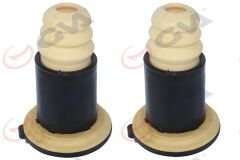 AMORTİSÖR TAKOZU ARKA KÜÇÜK KİT FIORINO-BIPPER-NEMO-LINEA 1.4-1.3 MJTD 08 VULKOLLAN GÖZENEKLİ-GVA 9329249-51804746