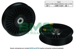 ALTERNATÖR GERGİ RULMANI ASTRA F-G- OMEGA B- VECTRA B-C-ZAFIRA 2.0DTI 16V- SIGNUM 3.2-2.0DTI-2.2DTI-BMS 286-1340827-55350960-90529913