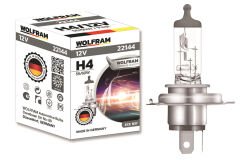 AMPUL 12V H4 60/55 P43t STANDART IŞIK TIRNAKLI P43t 64193-WOLFRAM 22144