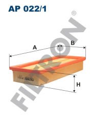HAVA FİLTRESİ FIAT PUNTO II 188/188AX 1.2 NATURAL POWER 60HP 09/03--FILTRON AP022.1-55183269-71765454