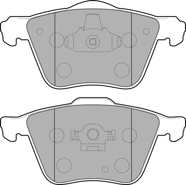 ÖN BALATA VOLVO XC90 2.5T 02 D5 02 T6 02 D5 V8 05 D5 09 3.2 06-DELPHI LP1821-31262705-30769125-274331
