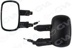 DIŞ DİKİZ AYNASI SOL DOBLO 01 MEKANİK KONVEKS VM-666L-GVA 1029101-735296233-735419582