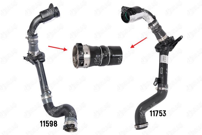 TURBO HORTUMU KÜÇÜK PLASTİK PARÇA HARİÇ MEGANE III-FLUENCE 1.5 DCI 11-IBRAS 11599-144602487R