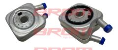 YAĞ SOĞUTUCU BORA-CADDY-GOLF4/5-JETTA-PASSAT-POLO-A3-LEON-CRAFTER-T5 1.4-1.9-2.5 TDI KALIN TİP TEK-BROM VW5003-028117021B-028117021K-028117021L