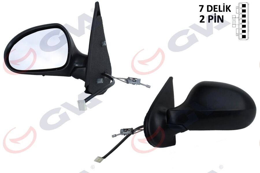 DIŞ DİKİZ AYNASI SOL ALBEA 06 MEKANİK KONVEKS-GVA 1021211-735509097