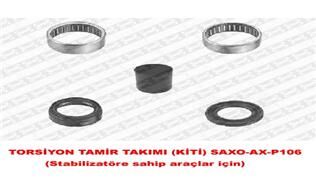 TORSİYON TAMİR TAKIMI KİTİ SAXO-AX-P106 Stabilizatöre sahip araçlar için x-SNR-5132.56-5174.05