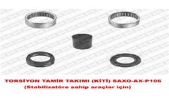 TORSİYON TAMİR TAKIMI KİTİ SAXO-AX-P106 Stabilizatöre sahip araçlar için x-SNR-5132.56-5174.05