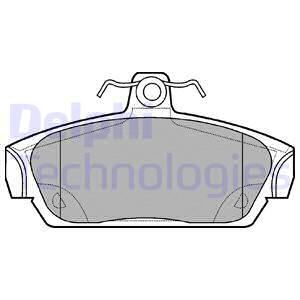 ÖN BALATA ROVER MG TF 115 120 135 160 02 MGF RD 1.6 1.8 95-02 GDB859 GDB1214-DELPHI LP653-GBP90318-SEM100020-GBP90320AF