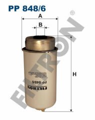 YAKIT FİLTRESİ TRANSİT V348-V347 2.2-2.4-3.2 TDCI 200PS 06 11 EURO4-FILTRON PP848.6-1370779-6C119176AB-6C119176AA
